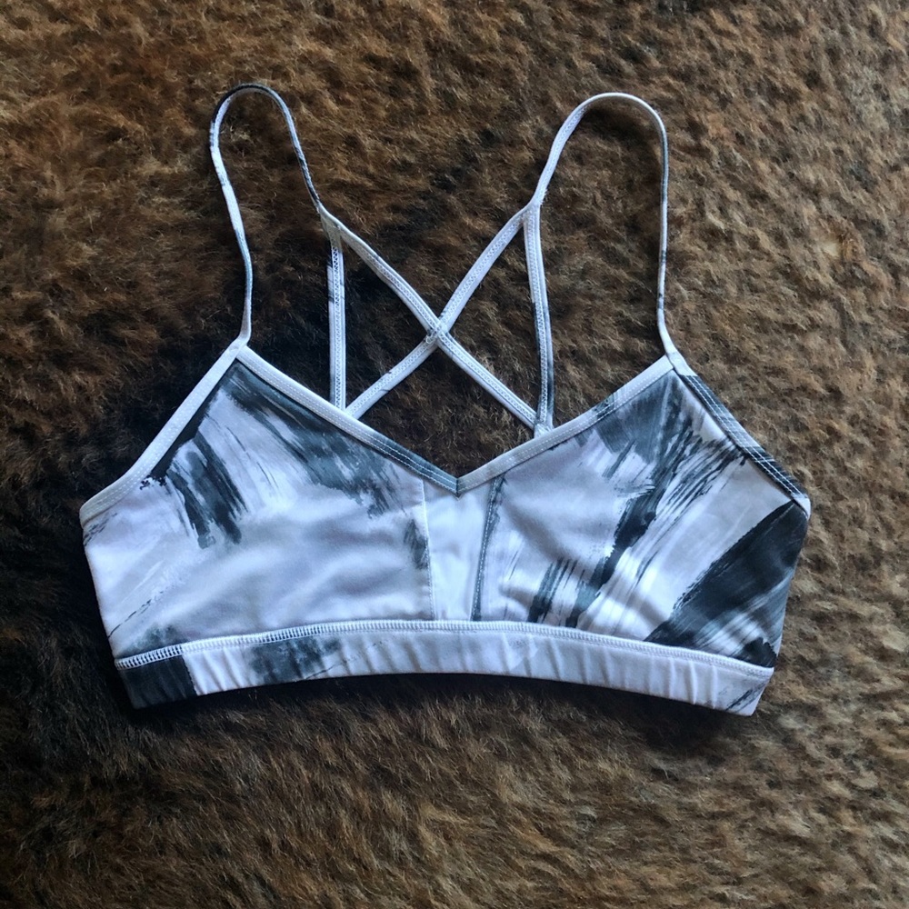 ALO Yoga print sports bra